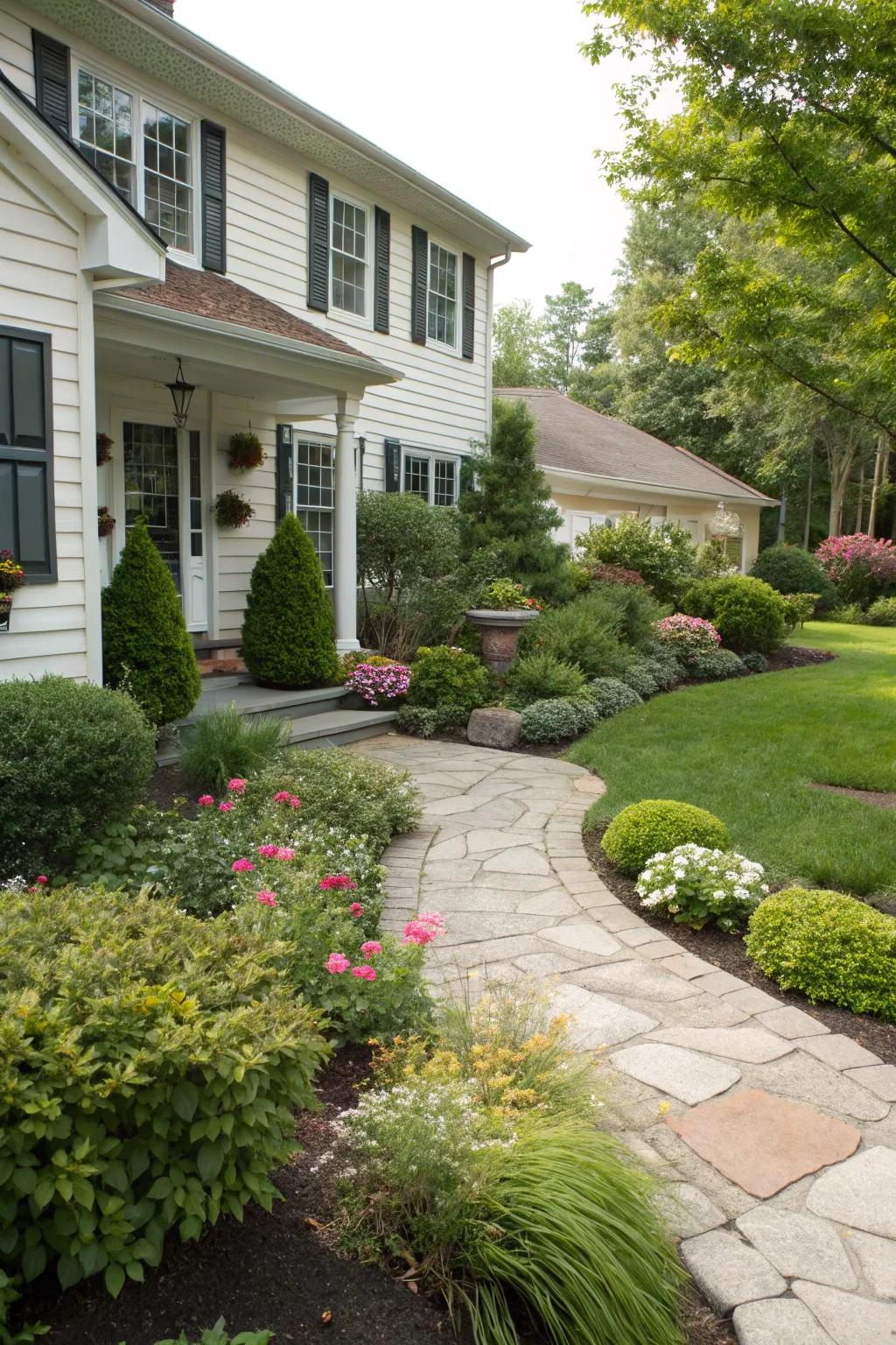 Elevate your home's curb appeal with thoughtful front yard design.