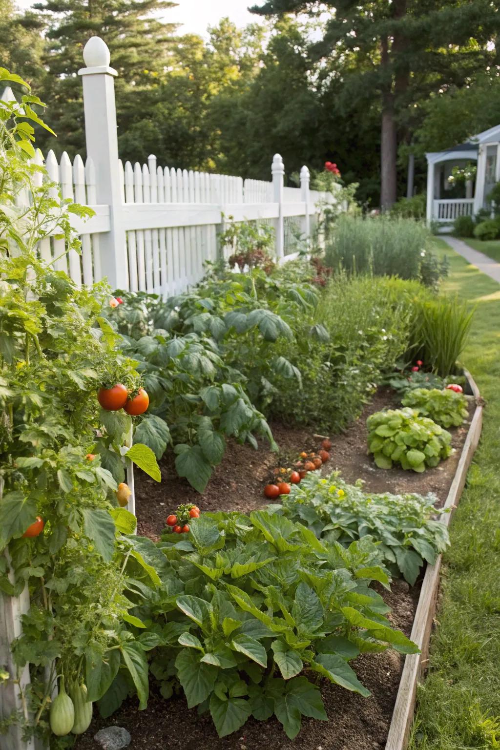 Enjoy fresh flavors with edible landscaping.