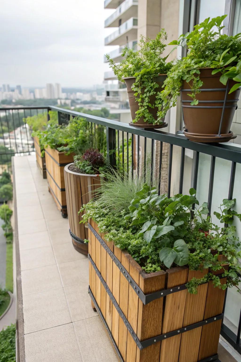 A harmonious blend of materials for a unique aesthetic.