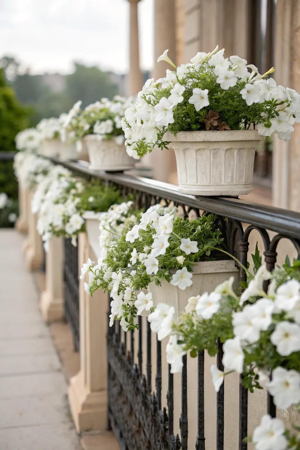 Sophisticated elegance with a monochrome theme.