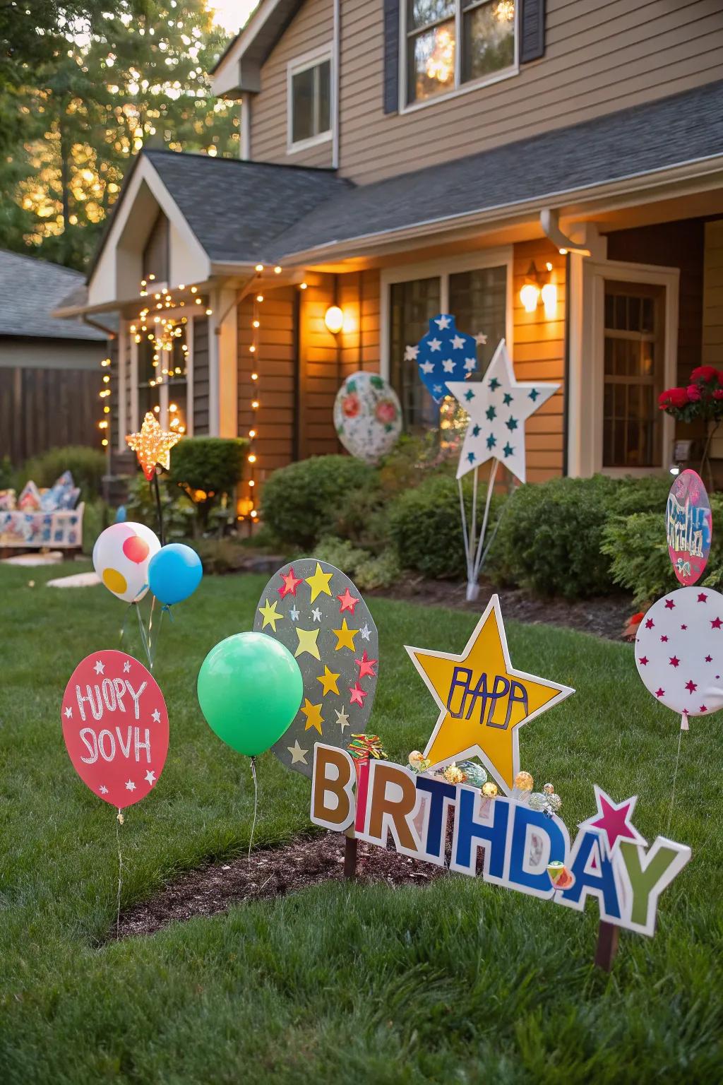 Add flair with themed graphics.