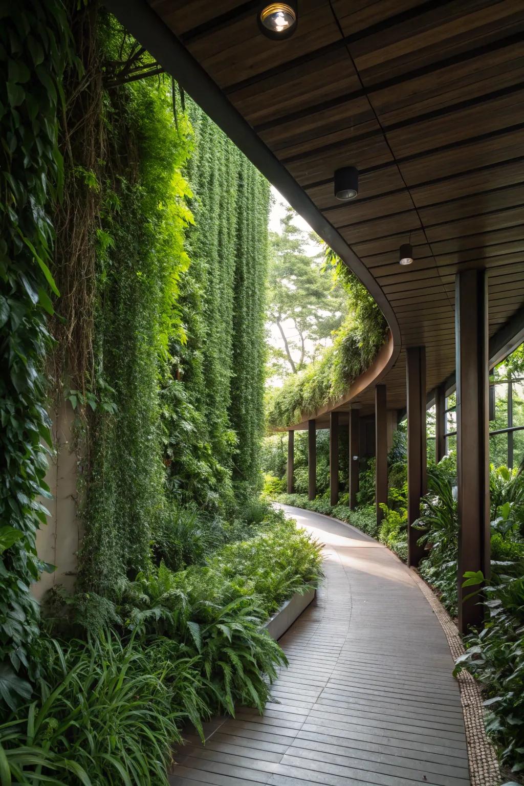 Bring life to your under-deck space with beautiful vertical gardens.