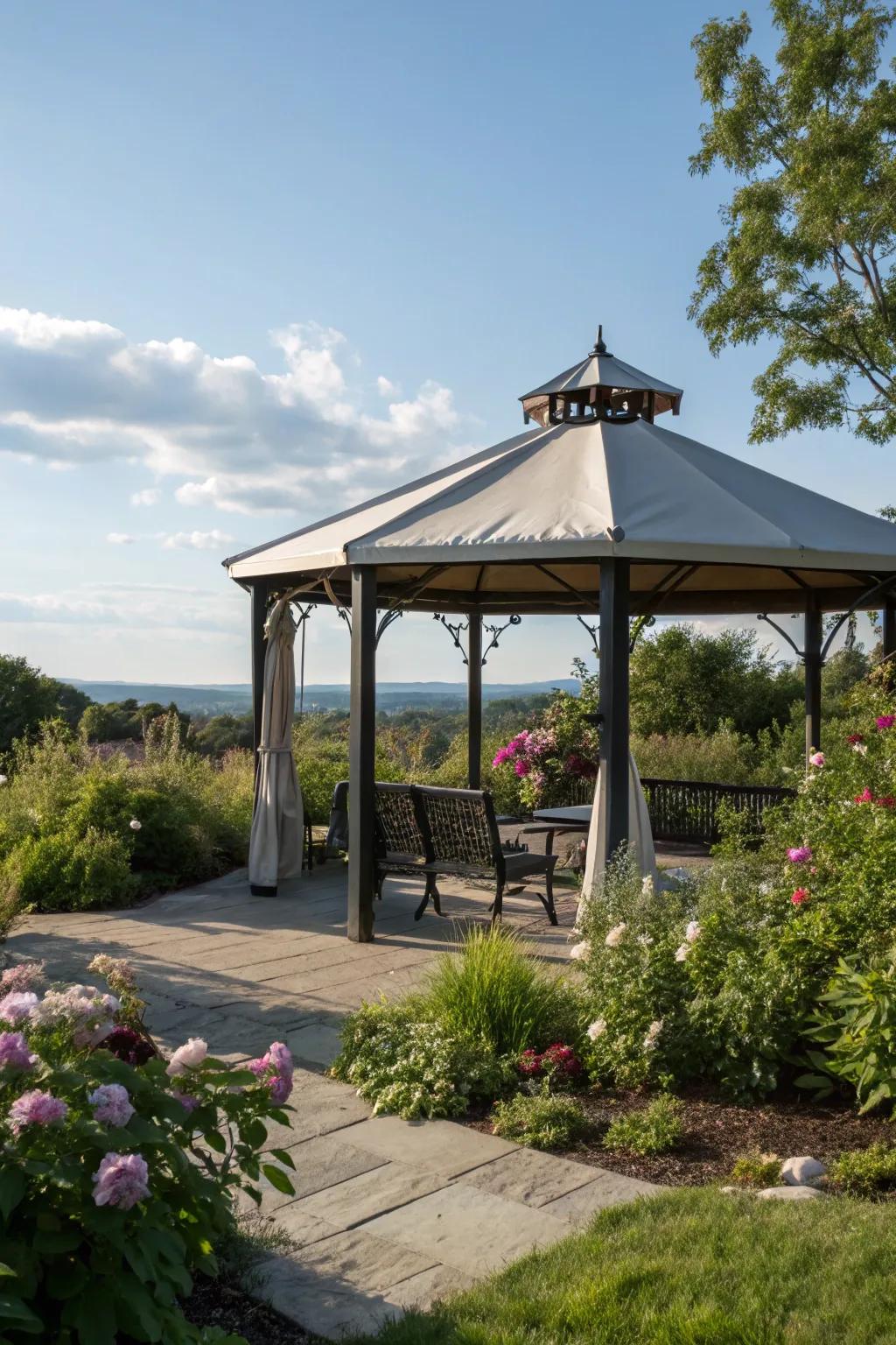 Adjust to perfection with awning inspired shade.