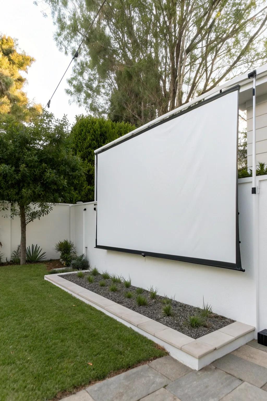 Transform a simple wall into an engaging movie screen.