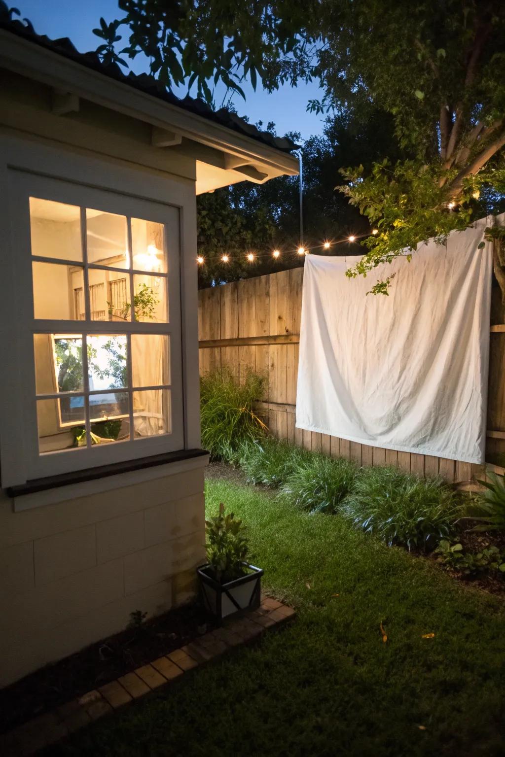 A vintage-inspired screen setup with a unique twist.