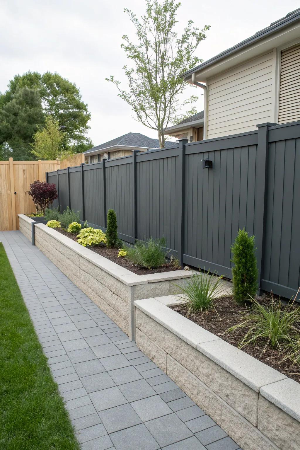 Contemporary composite materials offer style and durability.