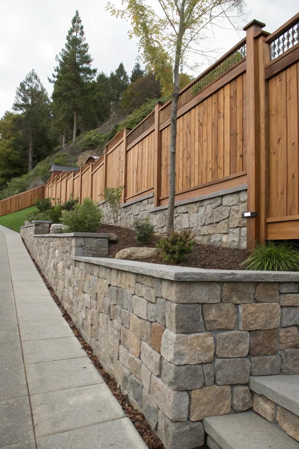 Mixing textures adds visual interest and charm.