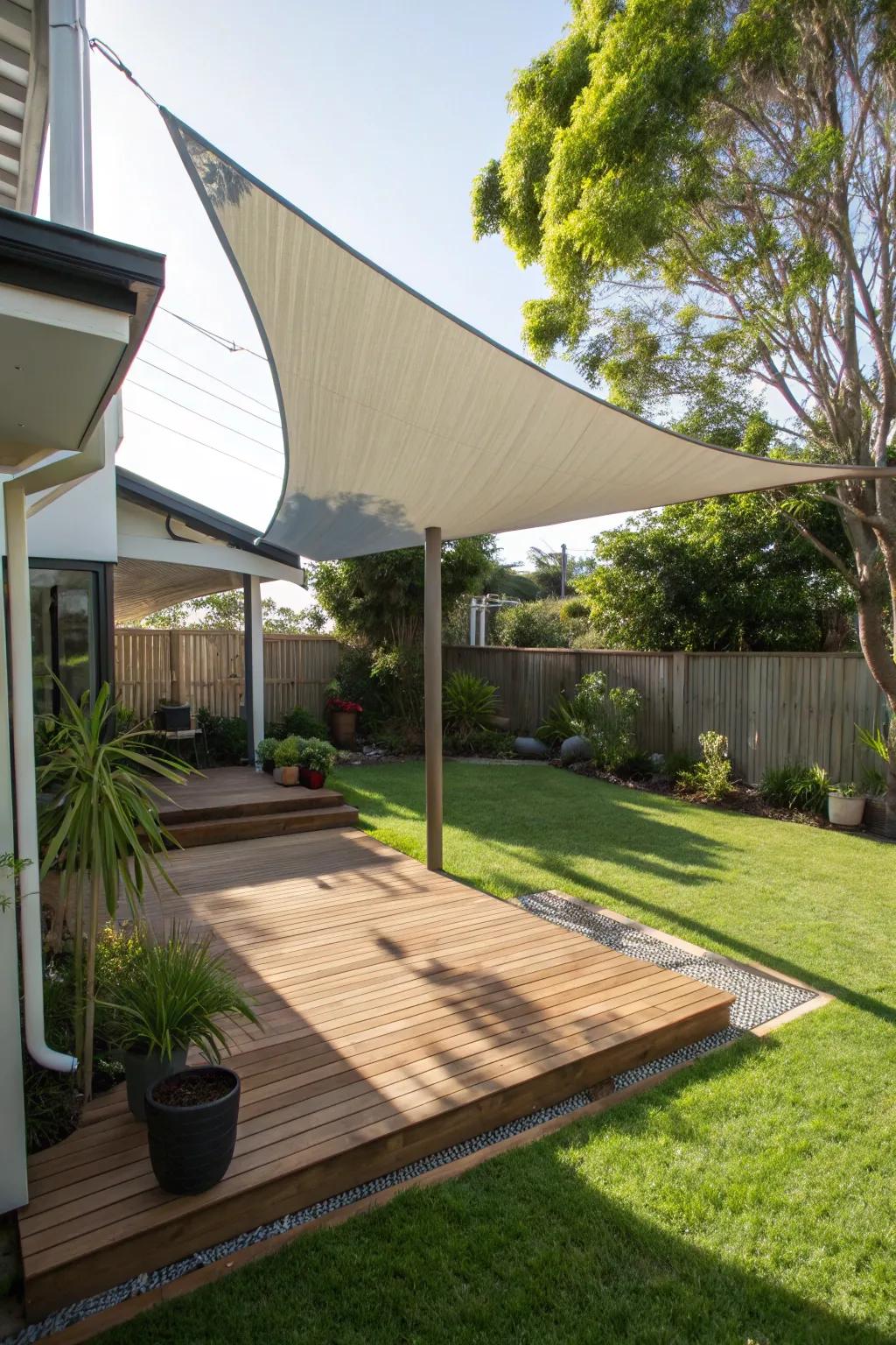 Add a dynamic twist with tilted installations.