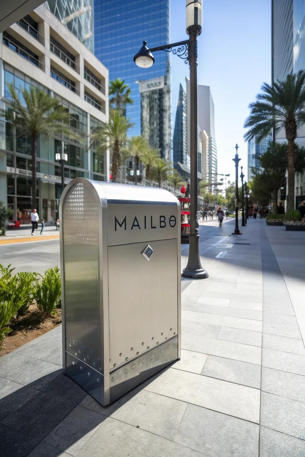 Create a modern look with geometric precision lettering.