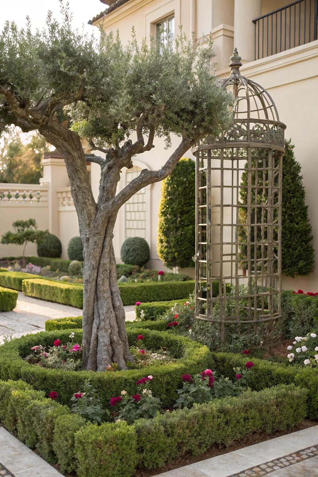 Metal trellis guards combine elegance with effective protection.