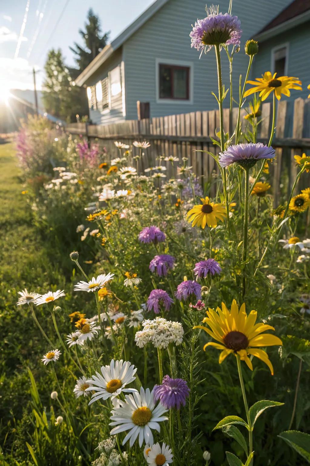 A wildflower meadow brings natural beauty and sustainability to your garden.