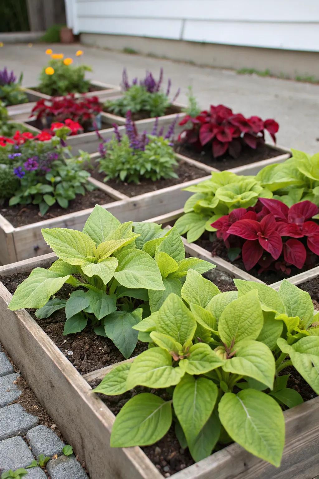 Color coordination can enhance your garden's aesthetics.