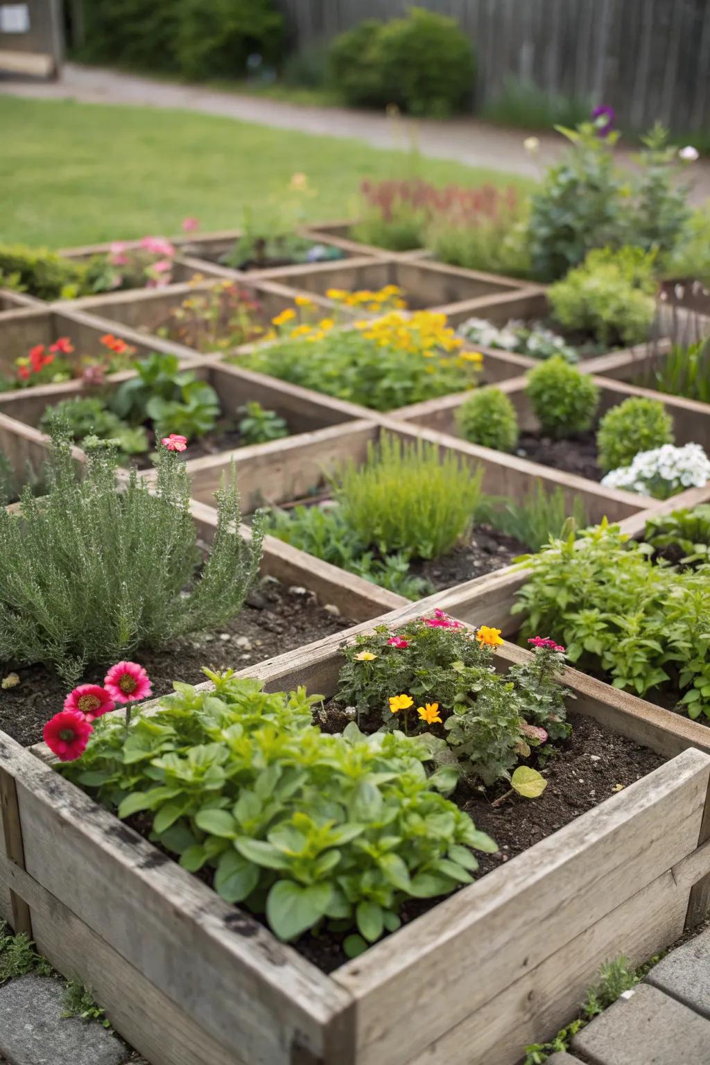 Your garden, perfectly boxed and beautiful.