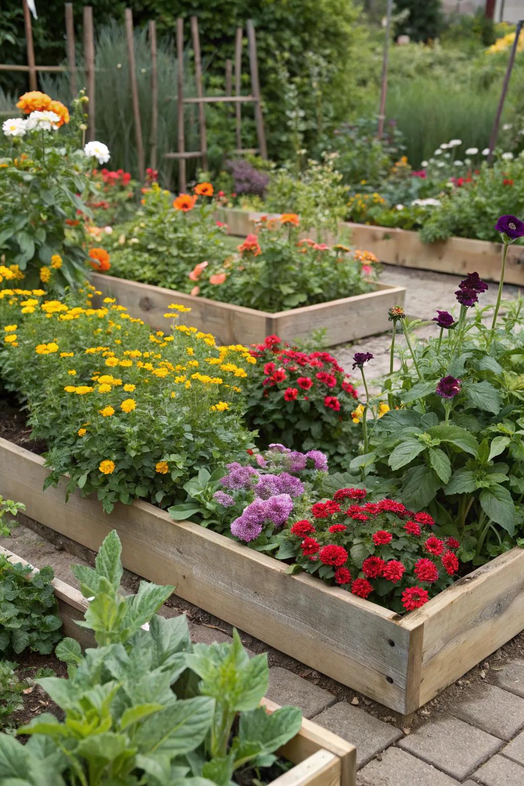 Flowers bring life and color to your garden.