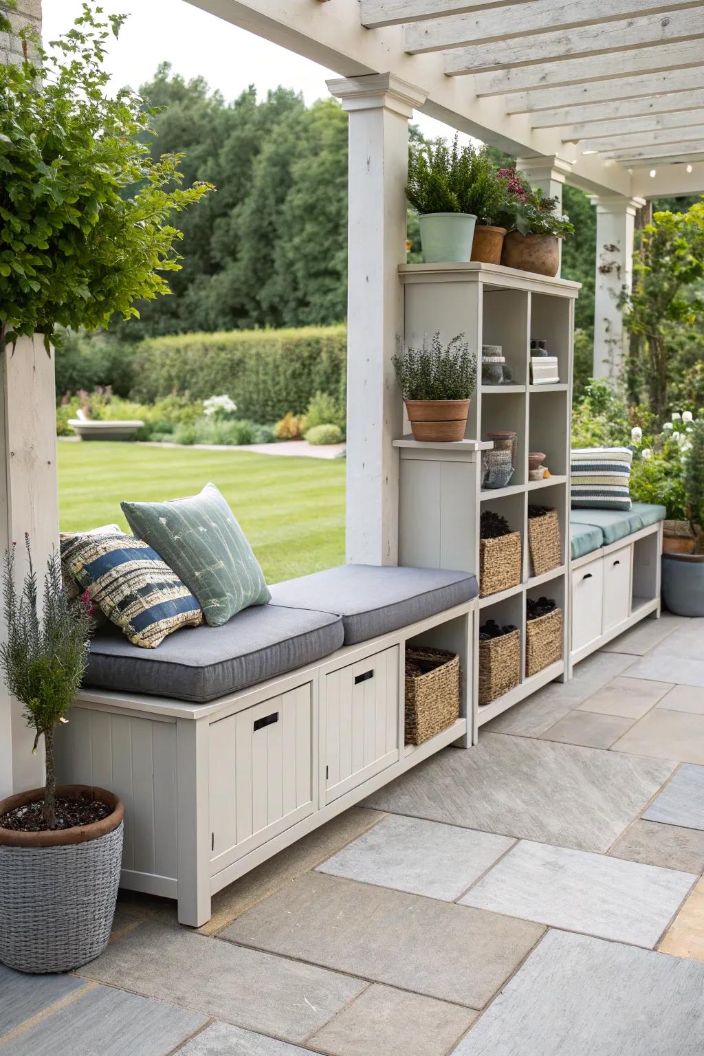 Functional decor can also be stylish and versatile.