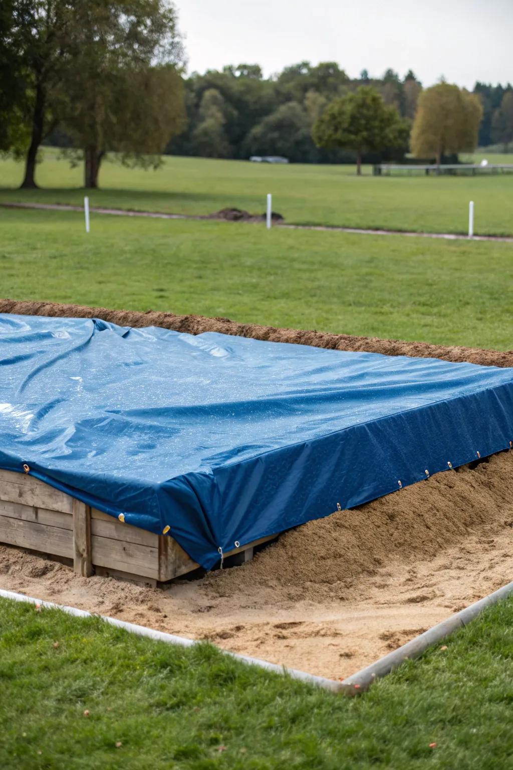A cover protects your pit from the elements, ensuring longevity.