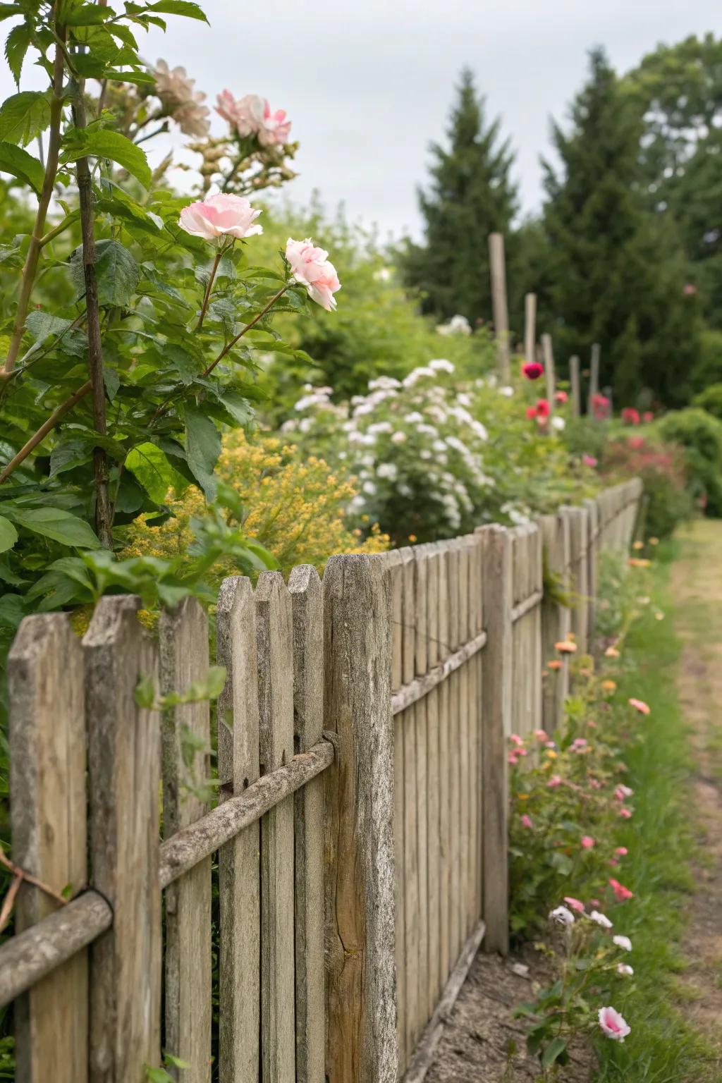 Sustainable materials offer an eco-friendly fencing solution.