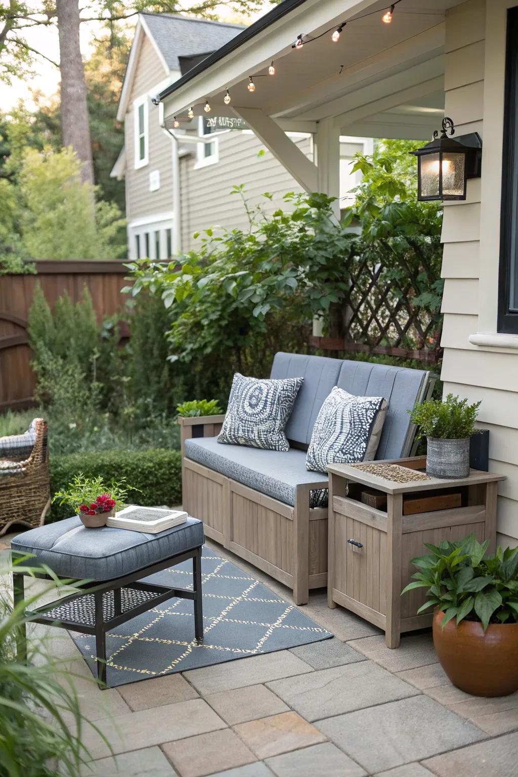 Maximize small spaces with clever furniture choices.