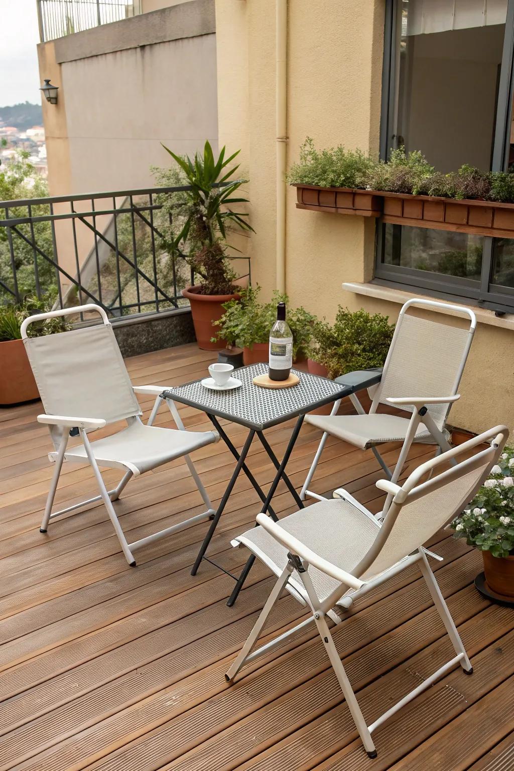 Portable pieces offer flexibility and convenience.