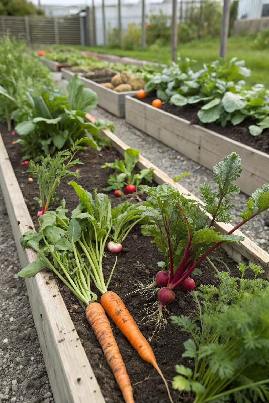 Root vegetables are a rewarding addition to any garden.