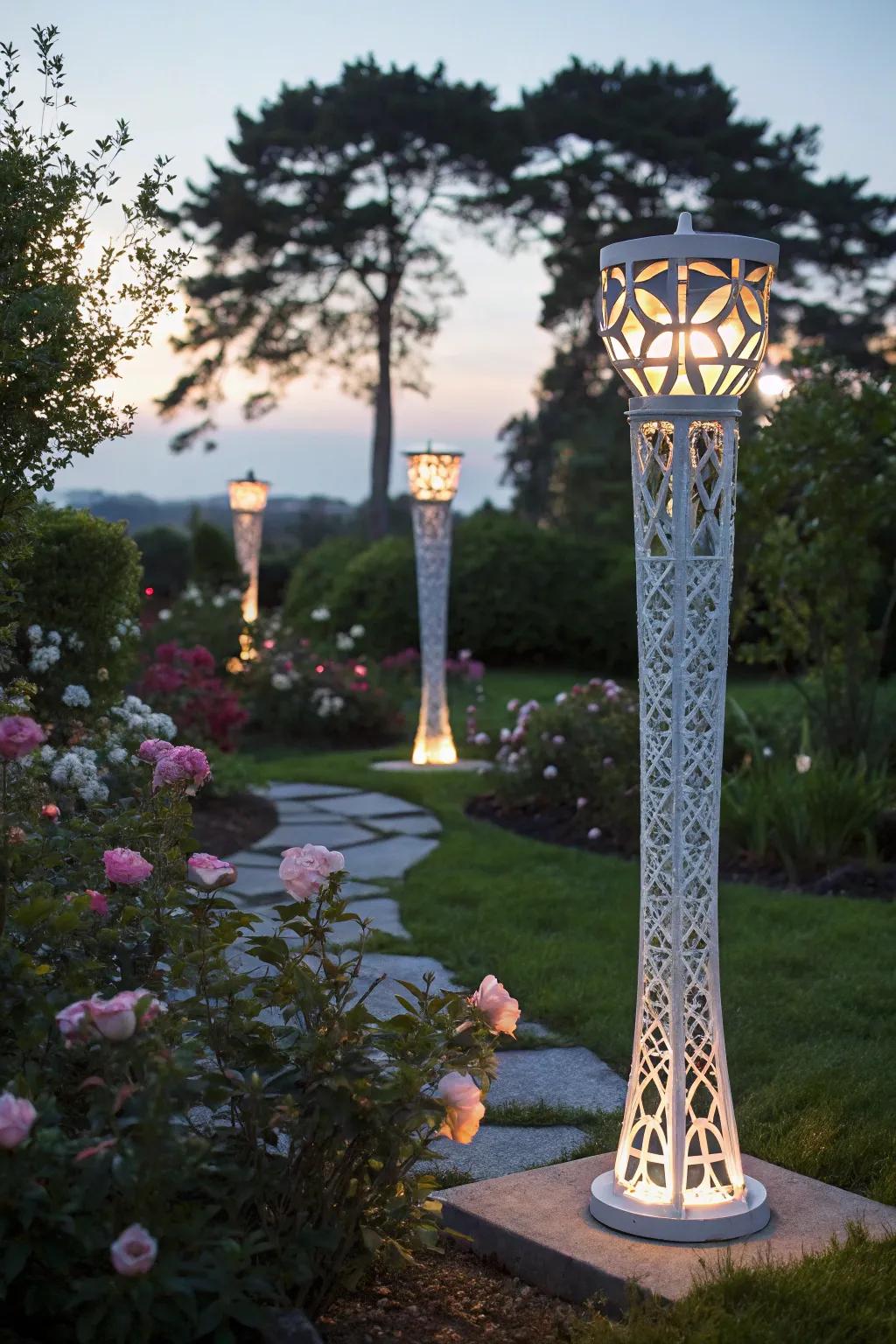 Flexible placement offers creative lighting possibilities.