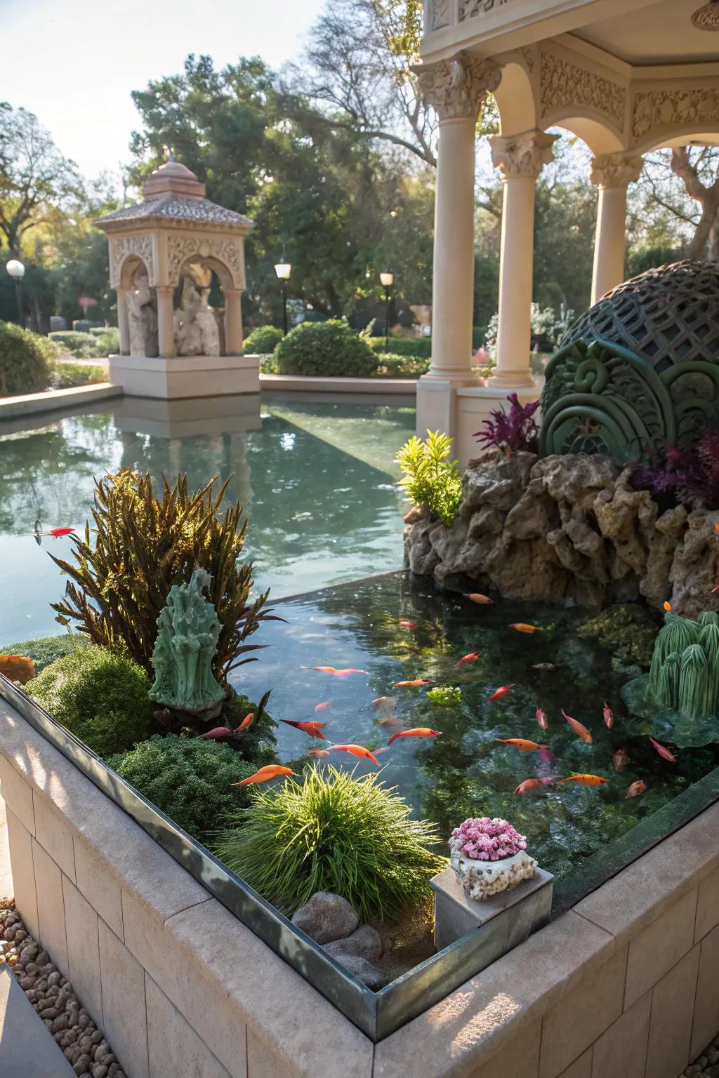 Transform your tank into an artful masterpiece.