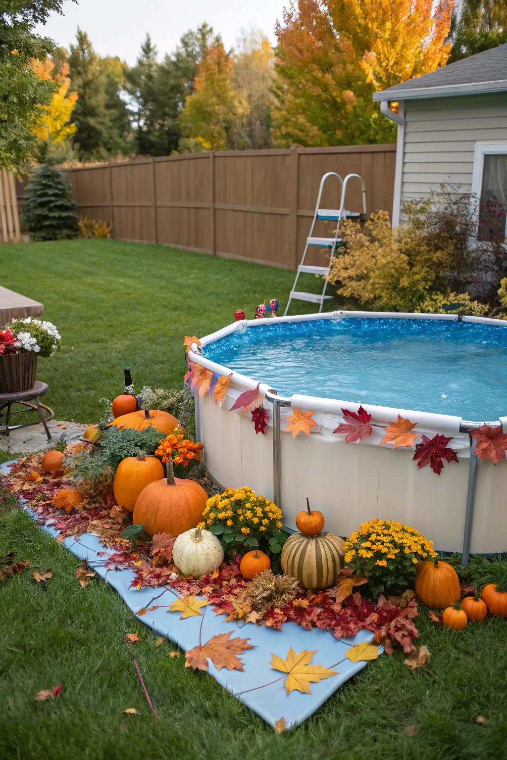 A pool designed for enjoyment across all seasons.