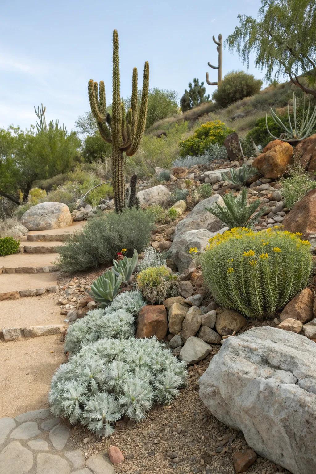 Dusty miller thrives in drought-tolerant gardens.