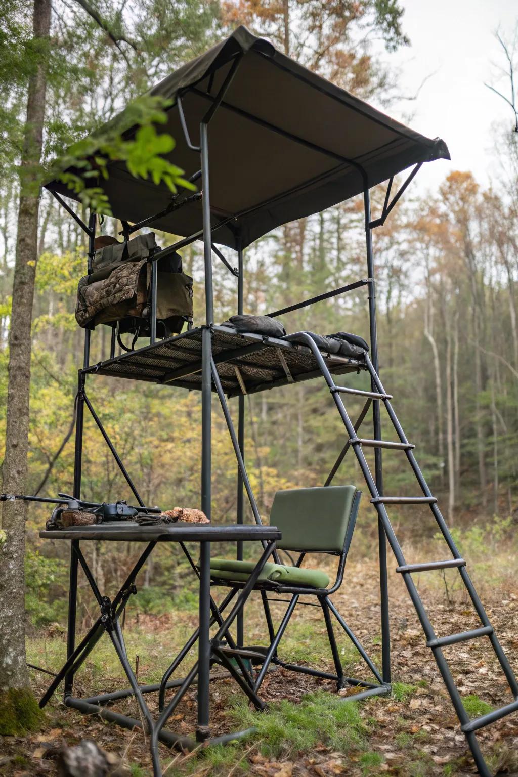 Multipurpose surfaces maximize space efficiency.