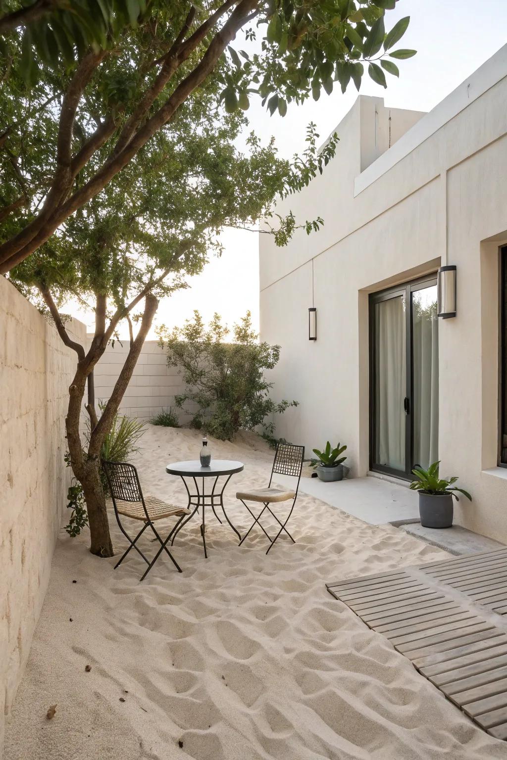 Minimalist designs create a calm and open atmosphere.