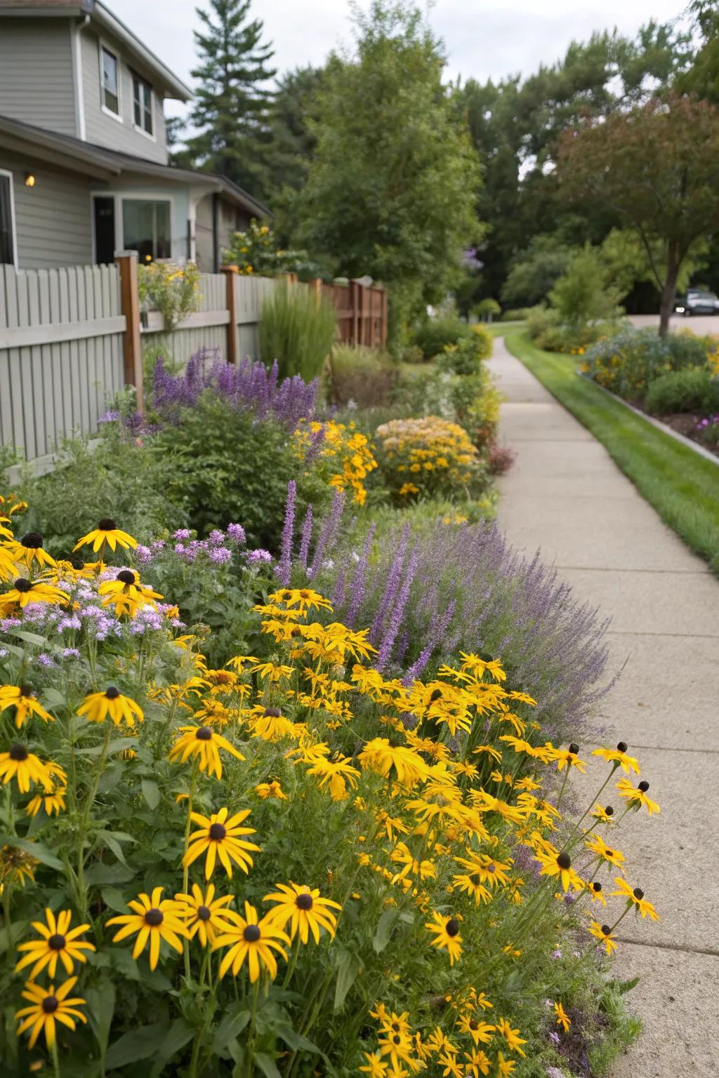 Effortless beauty with a low-maintenance garden design.