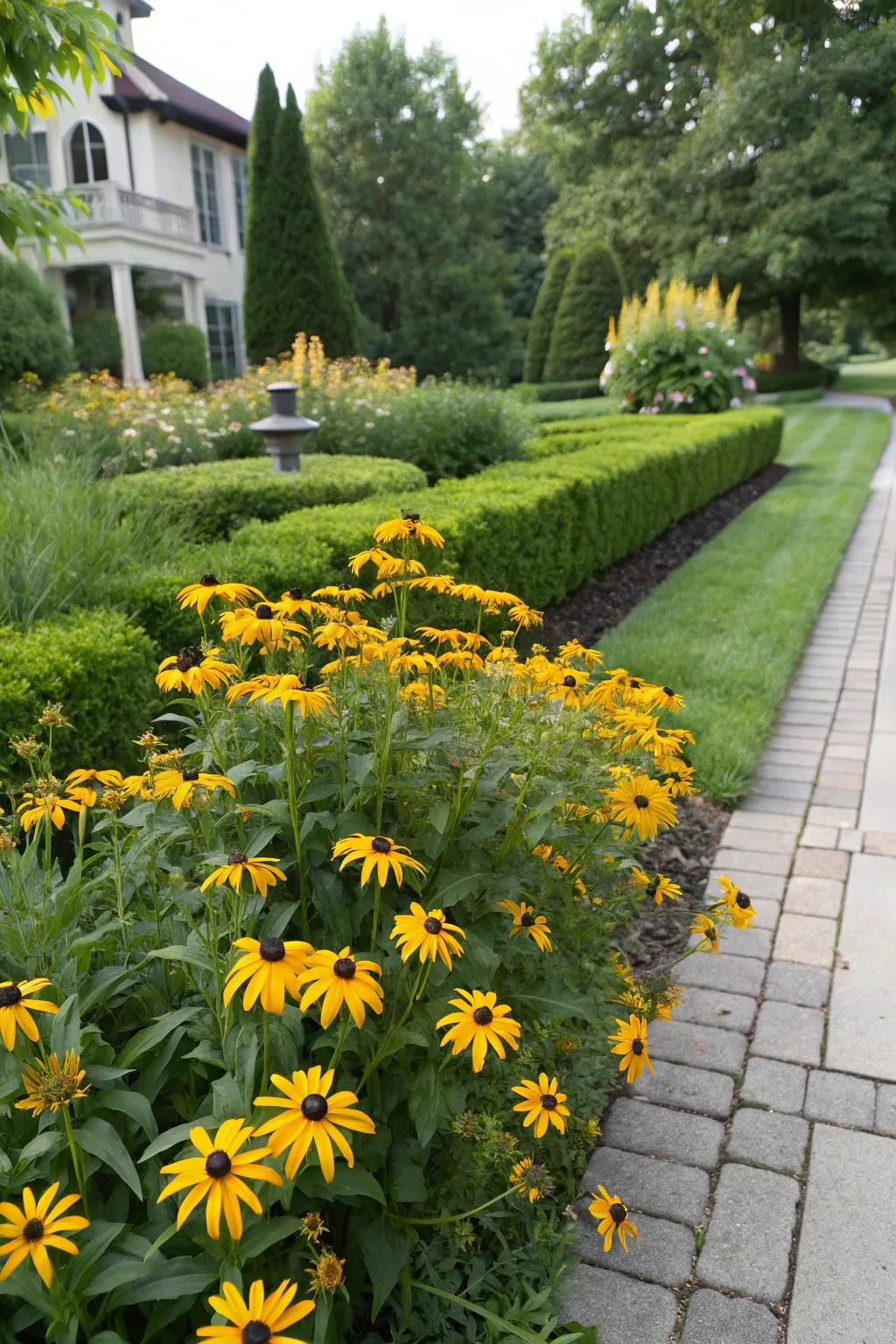 Let Black Eyed Susans take center stage in your garden.