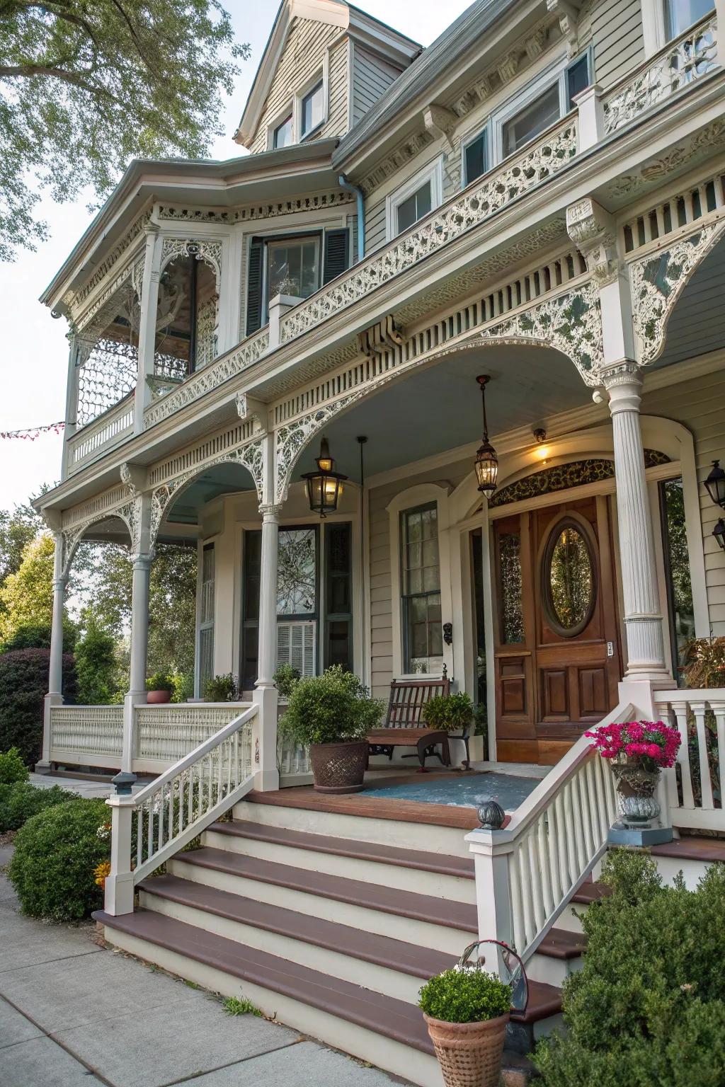 Make a statement with a grand and inviting entryway.