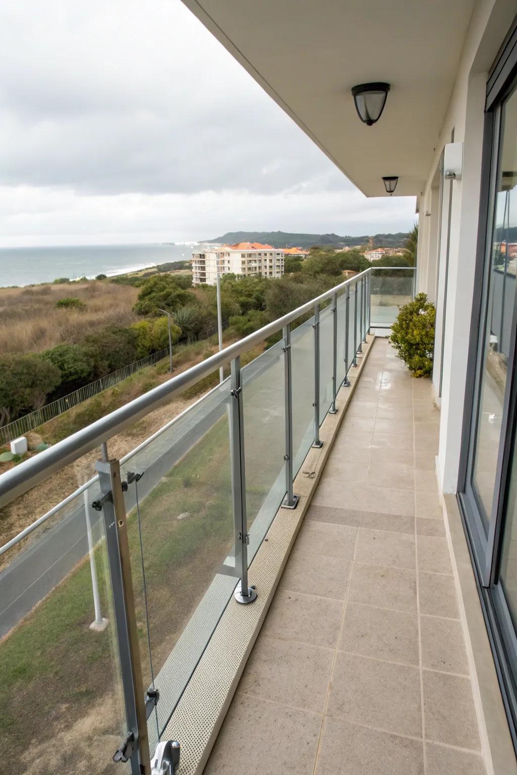 Clamp-on railings offer a no-commitment solution.