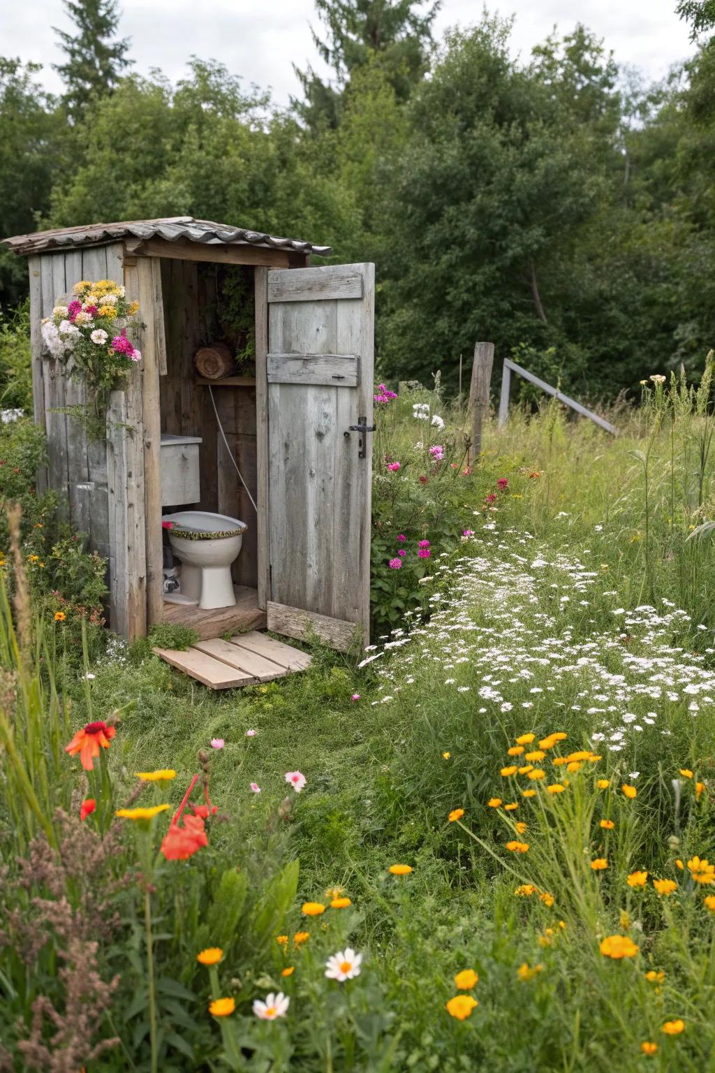 Eco-friendly design with reclaimed materials