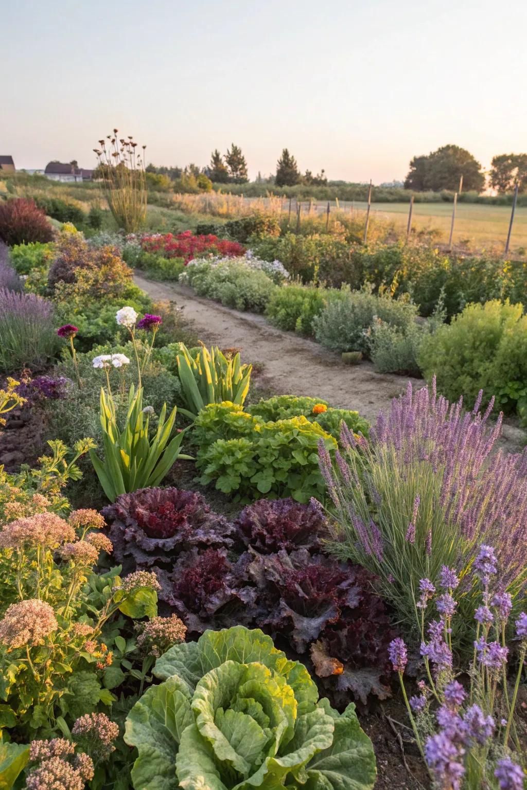A diverse plant selection adds life and resilience to gardens.