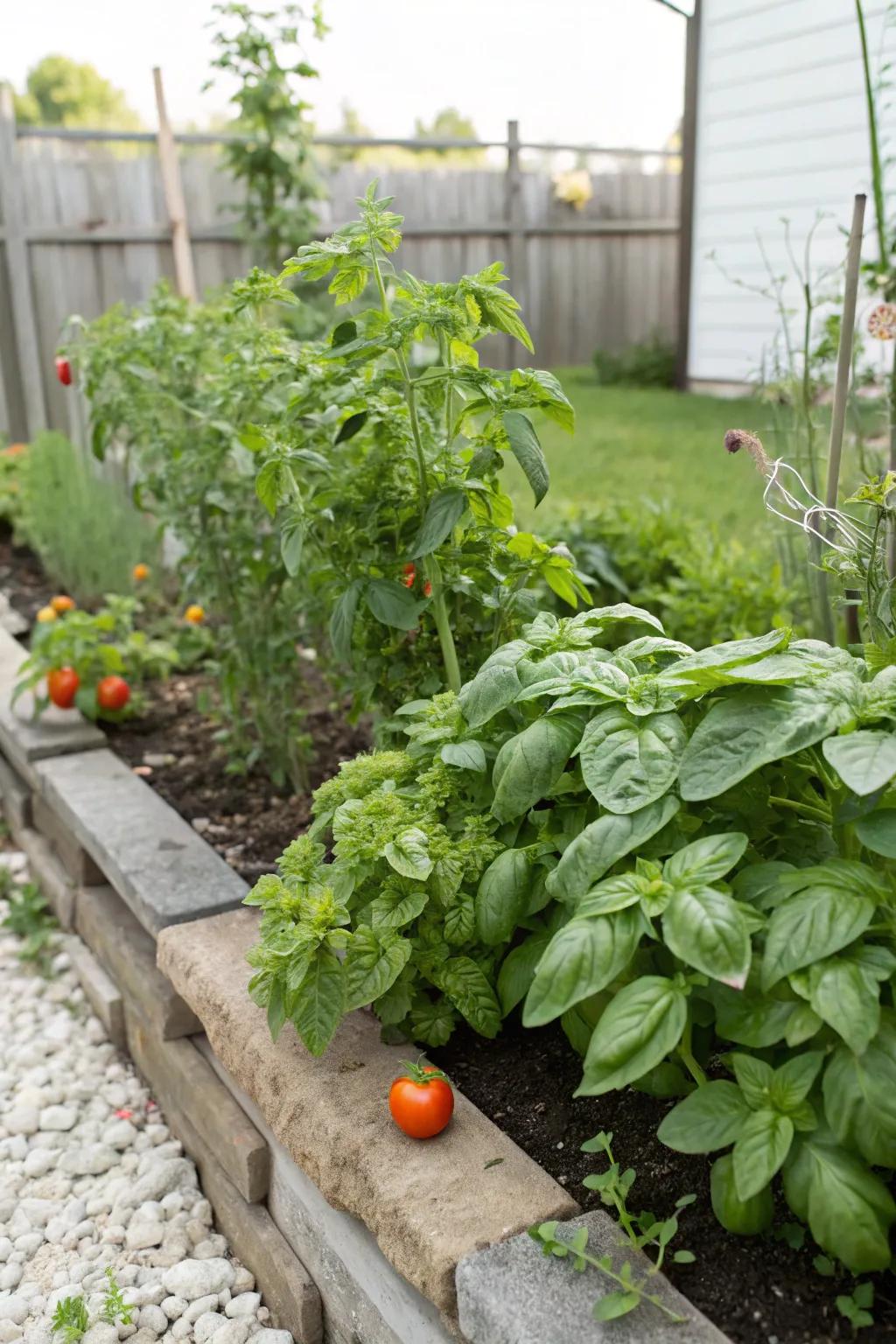 Companion planting enhances growth and resilience in gardens.