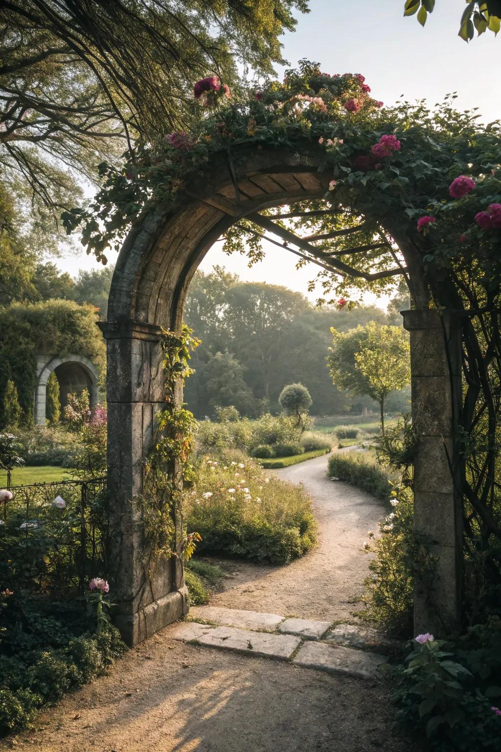 Hidden garden corners offer a secret escape.