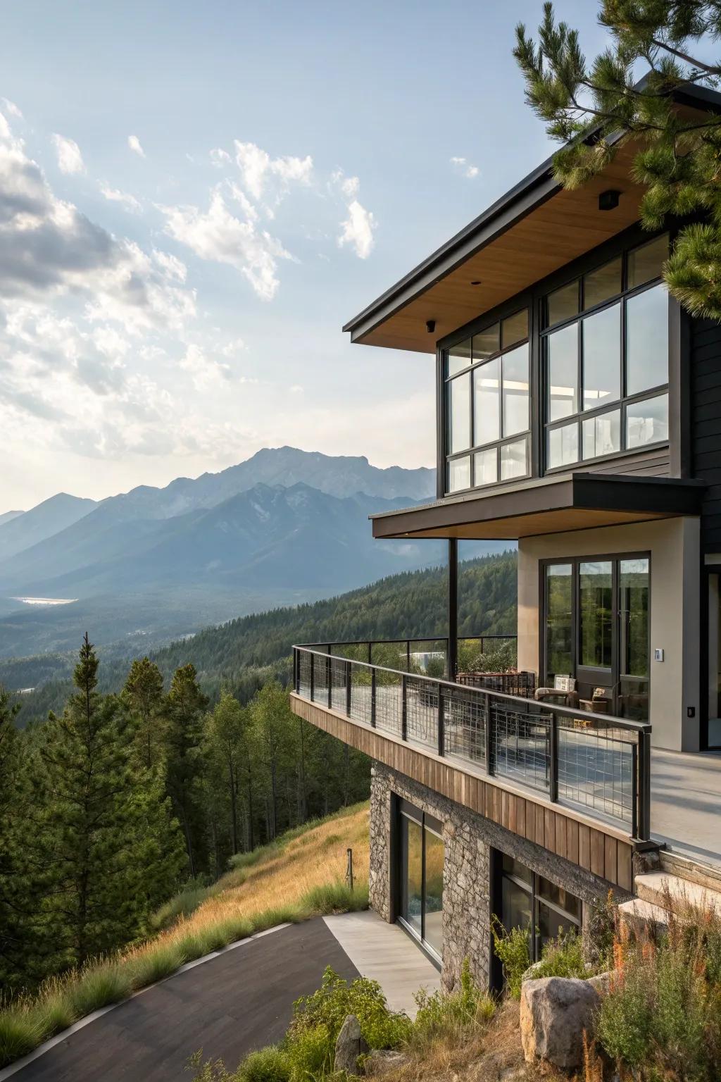 A balcony that brings you closer to the stars.