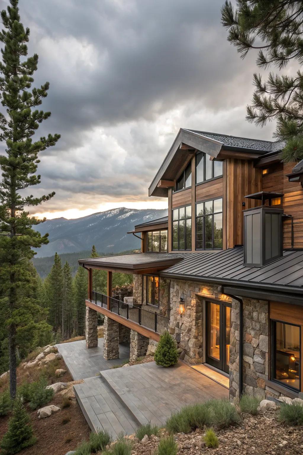 A harmonious blend of textures that captivate the eye.