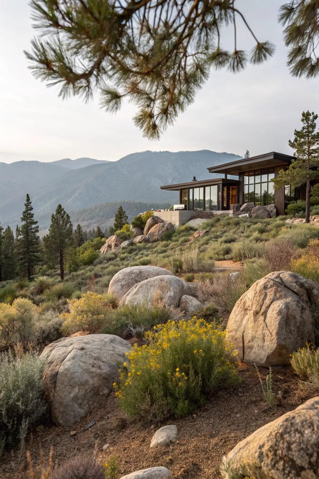 Landscapes that reflect the beauty of the mountains.