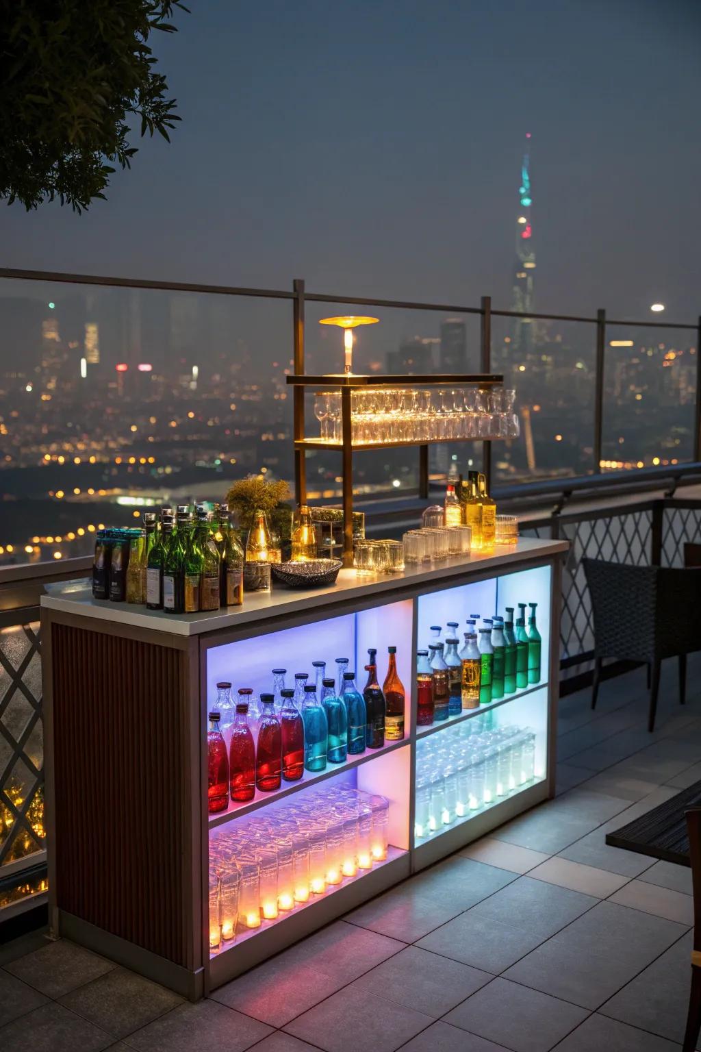 Display your glassware elegantly and elevate your bar.