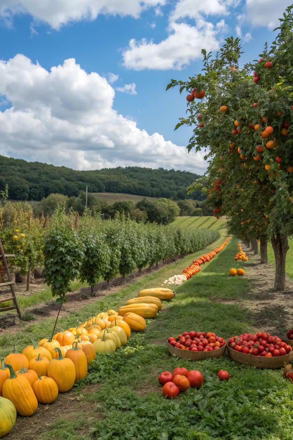 Edible landscaping that delights the eye and palate.