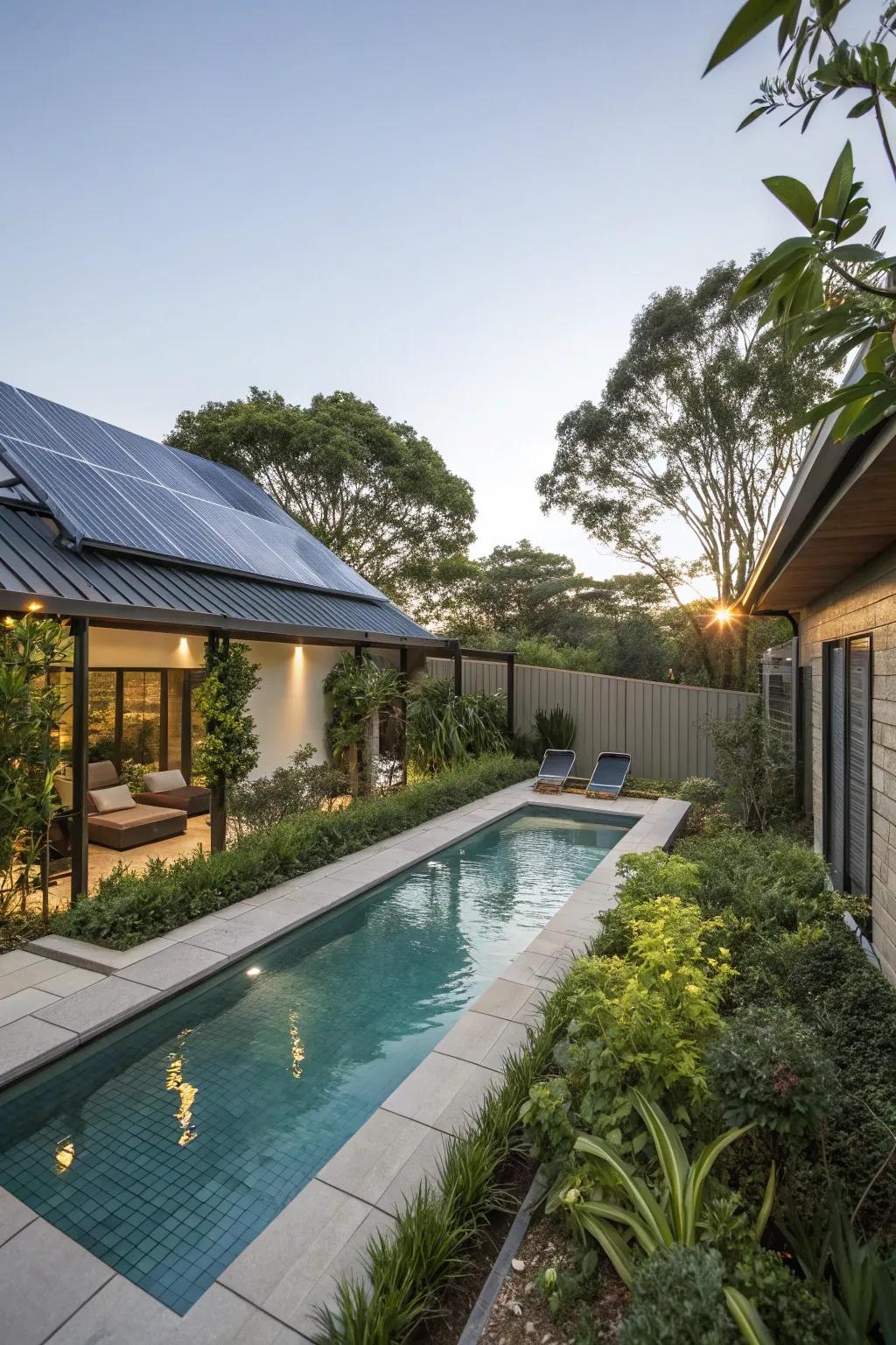 Go green with eco-friendly pool solutions.