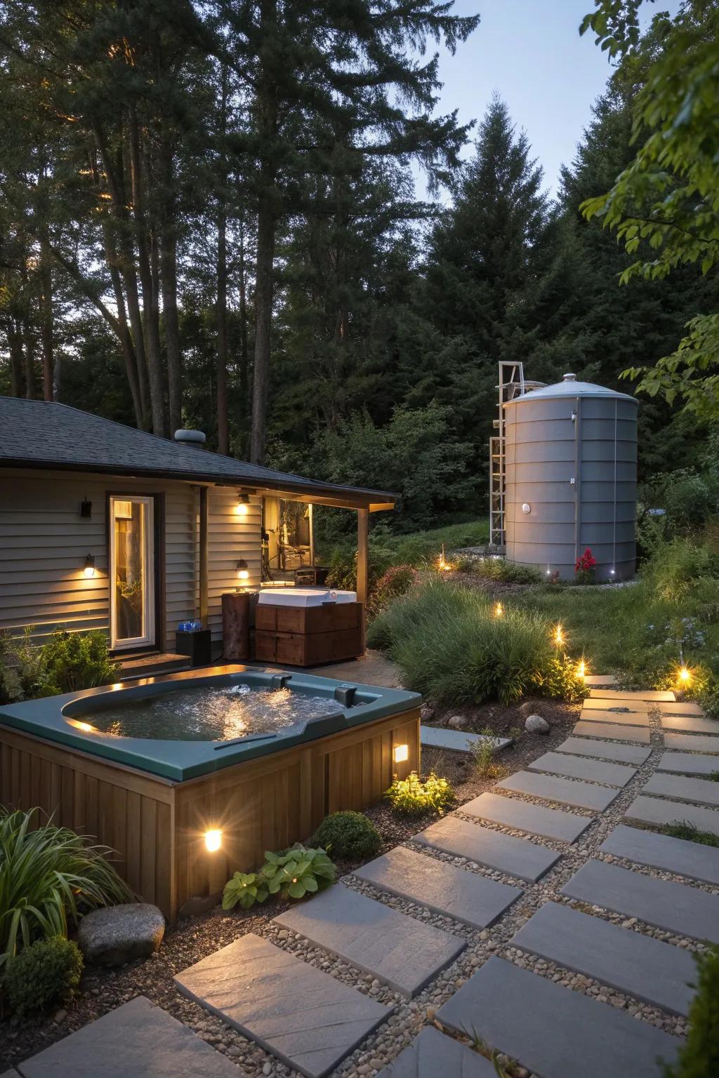 Eco-friendly elements enhance sustainability and charm.