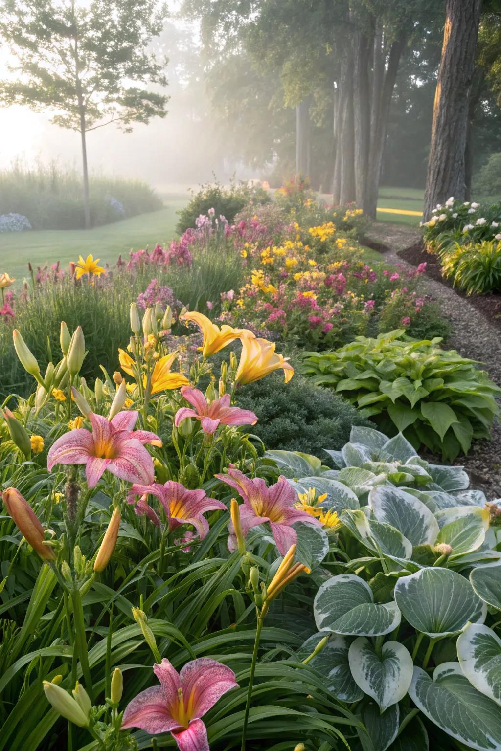 Perennials offer year-after-year beauty with minimal replanting.