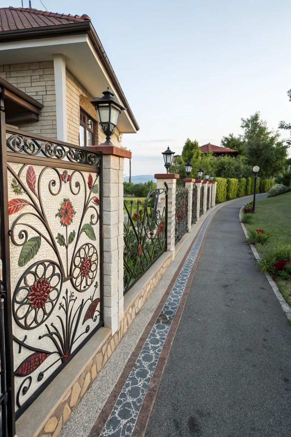 Express your style with decorative railings.