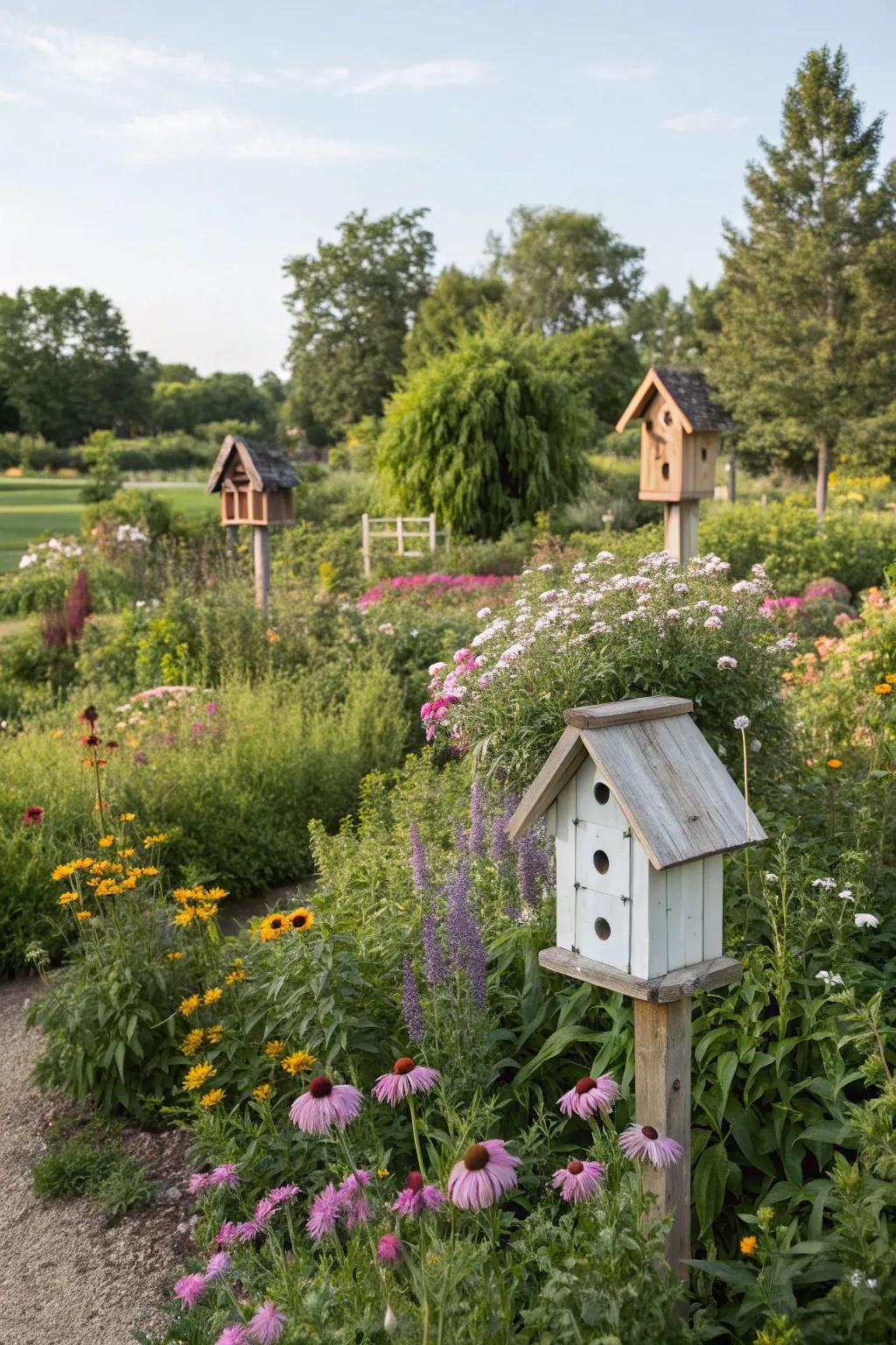 Transform your garden into an interactive wildlife habitat.