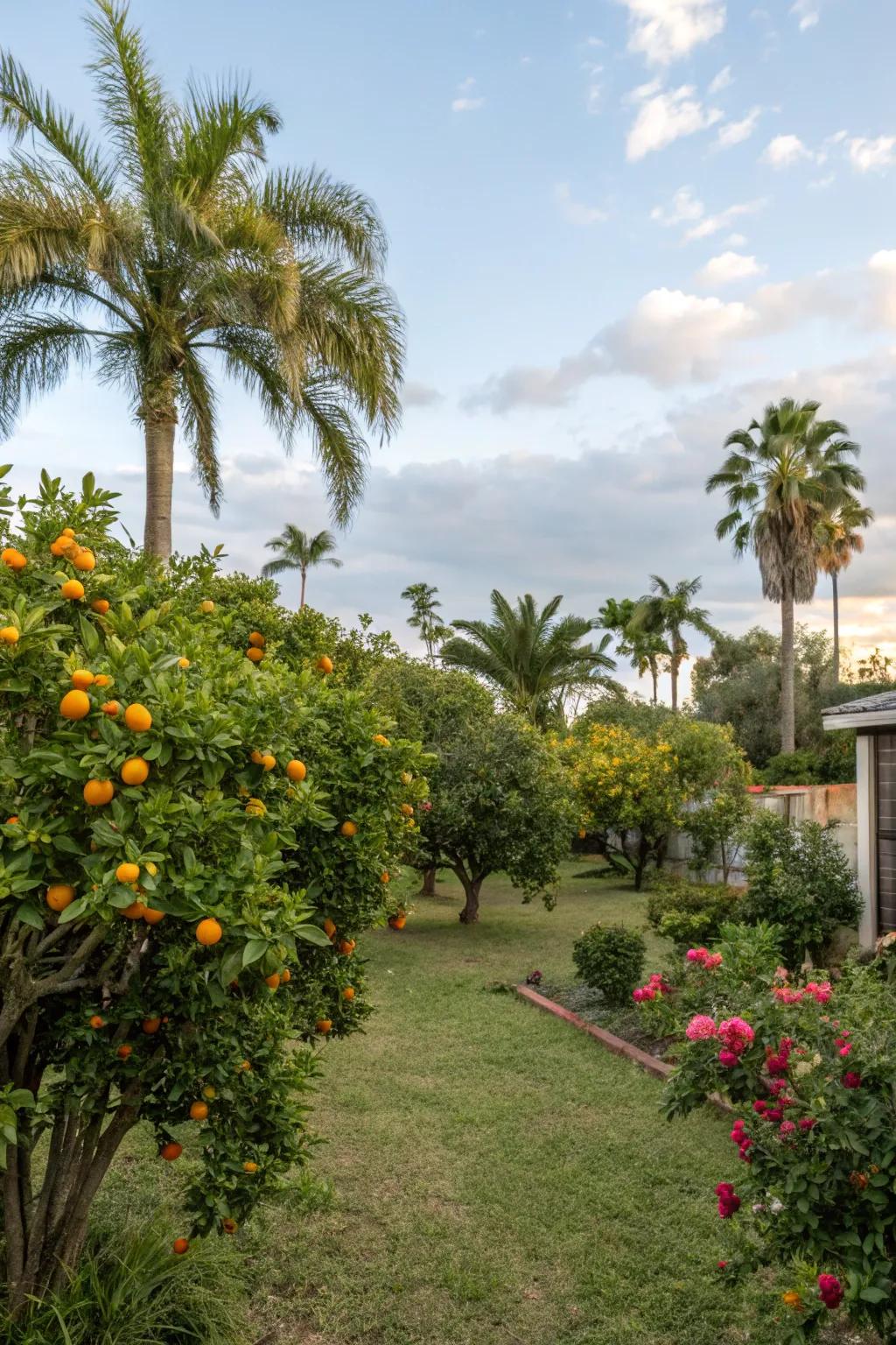 Fruit trees add beauty and homegrown delight.