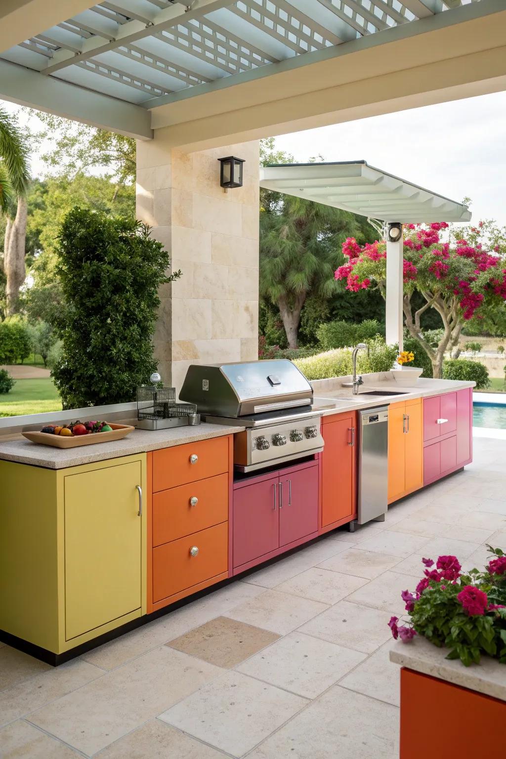 Bold colors bring energy and personality to your space.